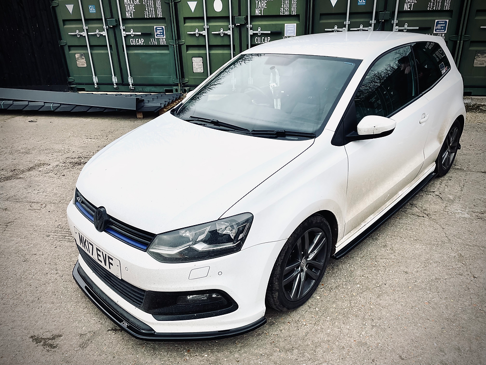 TRC Side Skirt Splitters for Volkswagen Polo MK5 R-Line