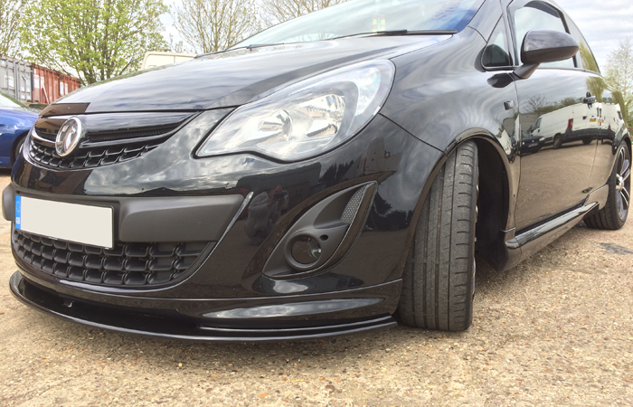 TRC Vauxhall Corsa D LE Front Splitter