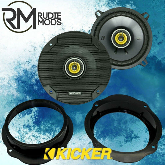 Ford Focus 2004 - 2010 Kicker 17cm Front Door Speaker Upgrade Kit