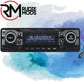 American Look Car Radio FM & Bluetooth Single DIN - Black Chrome (RCD120BT)