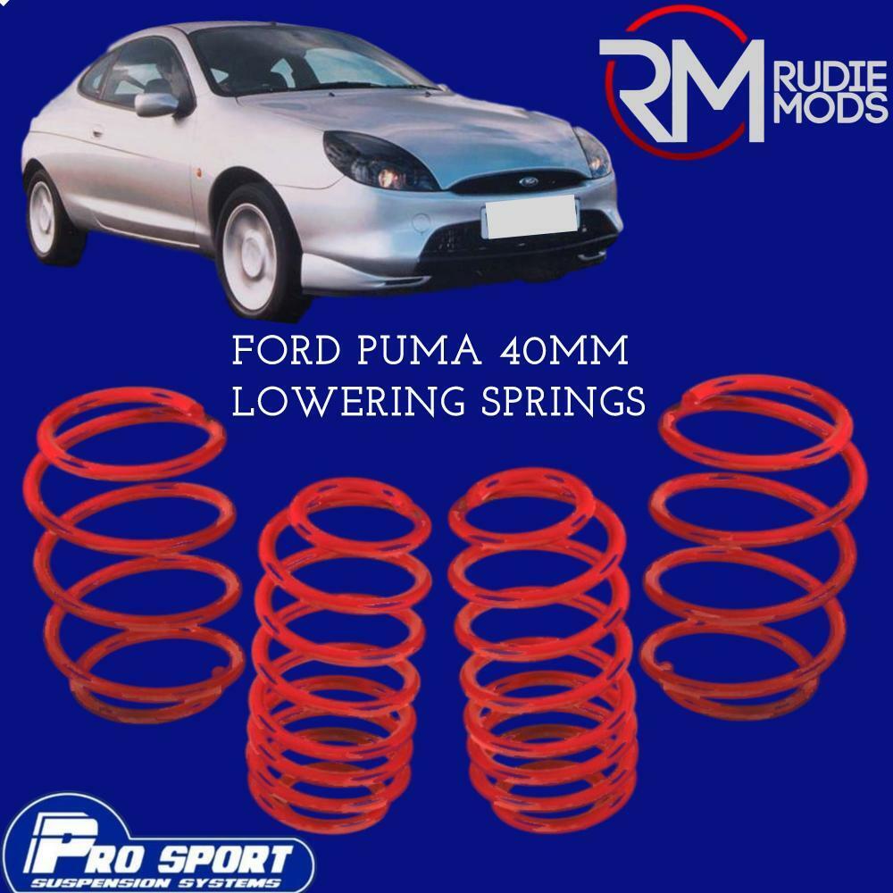 ProSport 40mm Lowering Springs for Ford Puma Authorised Dealer 120550