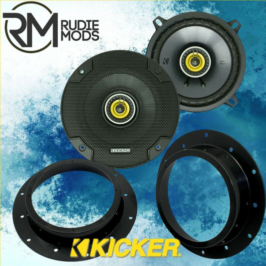 VW Caddy 2003 Onwards Kicker 17cm Front Door Speaker Upgrade Kit