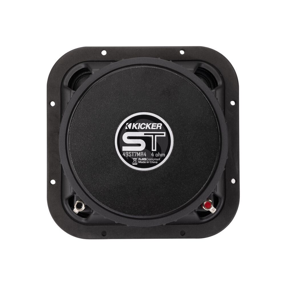 KICKER ST 7" (178 MM) STREET SERIES SQUARE MID-RANGE SPEAKERS - PAIR