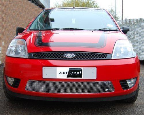 ZUNSPORT FORD FIESTA MK6 STAINLESS STEEL FRONT GRILLE