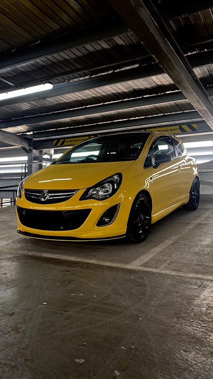 TRC Vauxhall Corsa D LE Front Splitter