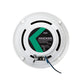 KICKER MARINE 6.5" (165 MM) COAXIAL SPEAKER SYSTEM WITH WHITE LED GRILLS