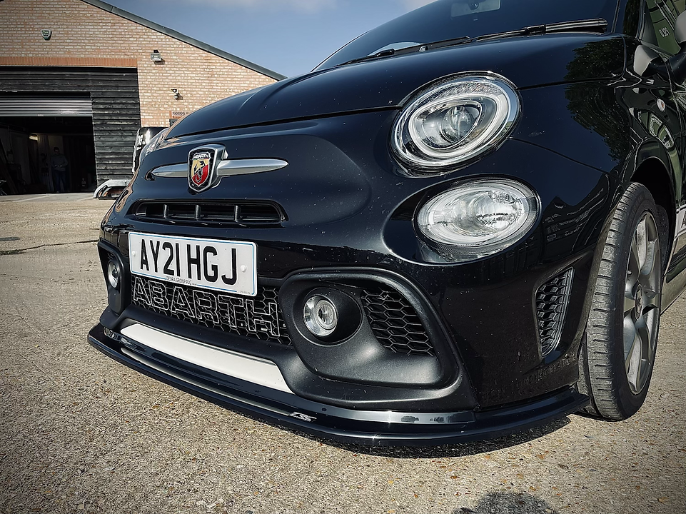 TRC V2 Front Splitter to fit Fiat Abarth 500/595 series 4