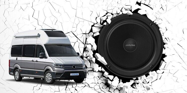 Volkswagen Crafter 2 & MAN TGE Component speaker Upgrade SPC-T106CRA2