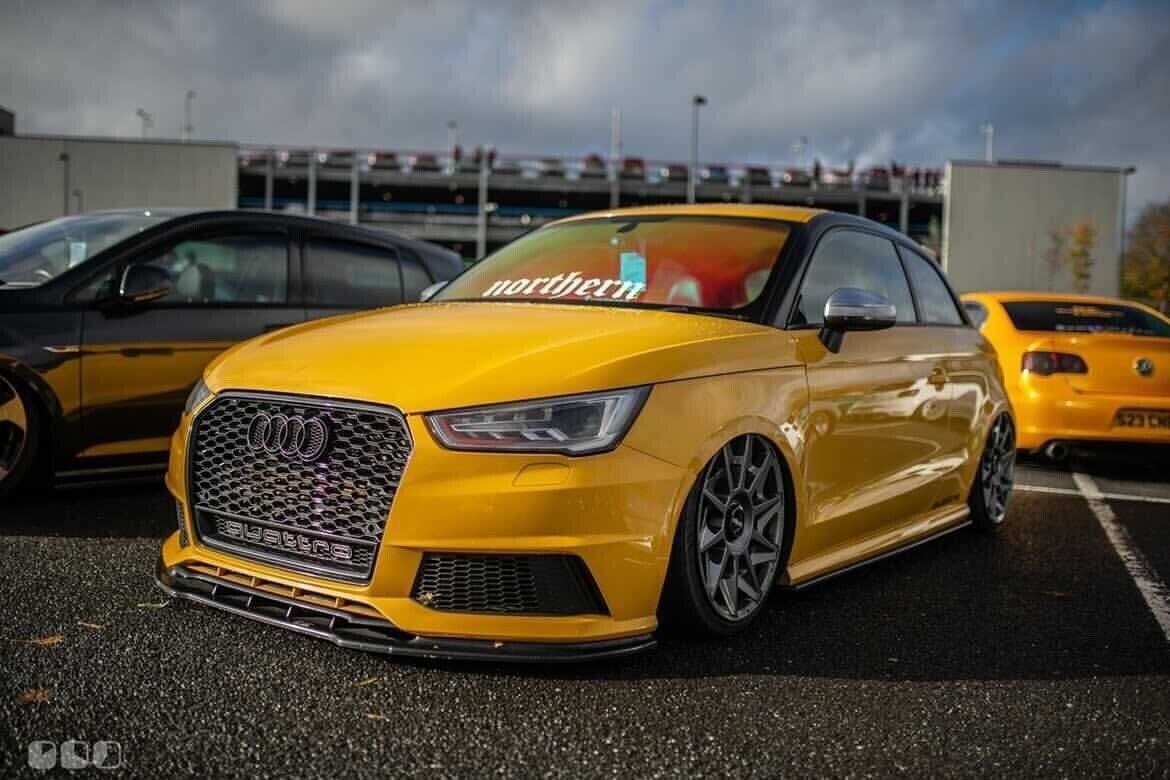 TRC Audi S1 8X Front Splitter