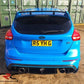 TRC Ford Focus MK3 RS - V2 Rear Splitter Kit