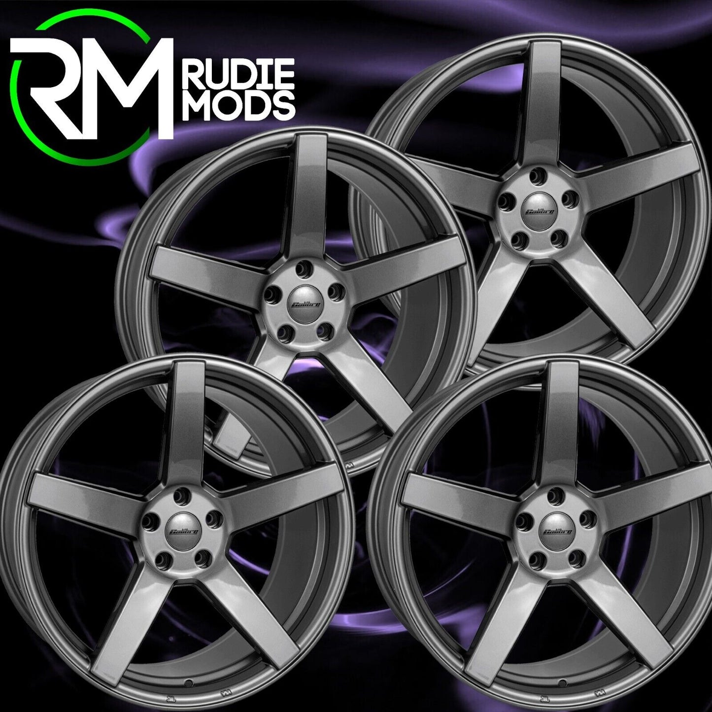 Calibre CC-Q 20" Alloy Wheels in Gun Metal for Cupra