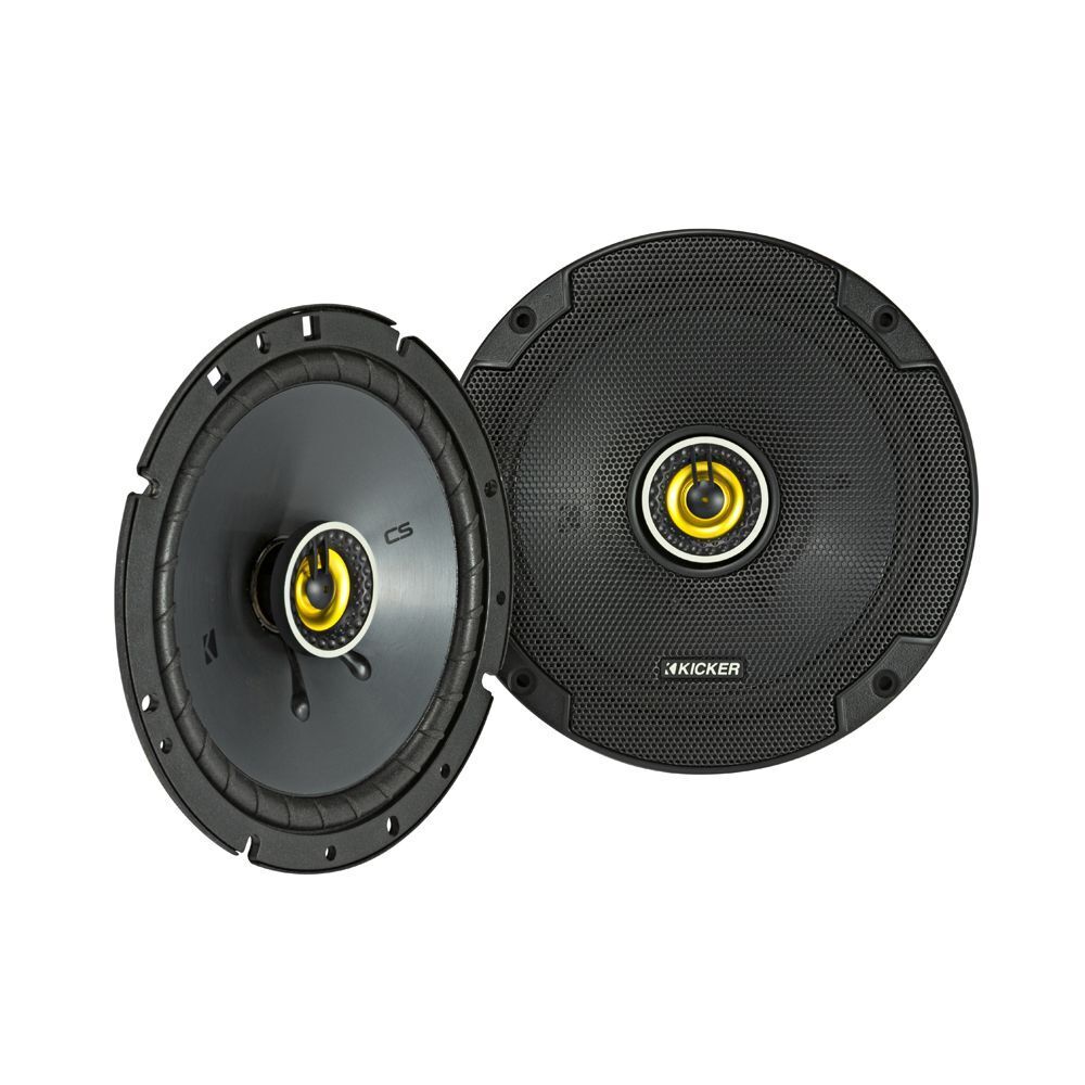 KICKER AUDIO AMPLIFIED CAR SPEAKERS, 8" SUBWOOFER & AMP PACKAGE