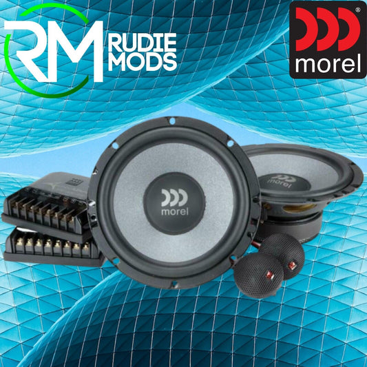 6.5" (165 MM) 2-WAY COMPONENT SPEAKER SET Morel TEMPO ULTRA