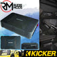 Kicker HS 8" Compact Powered Loaded bass Enclosure 150W RMS Underseat Hideaway