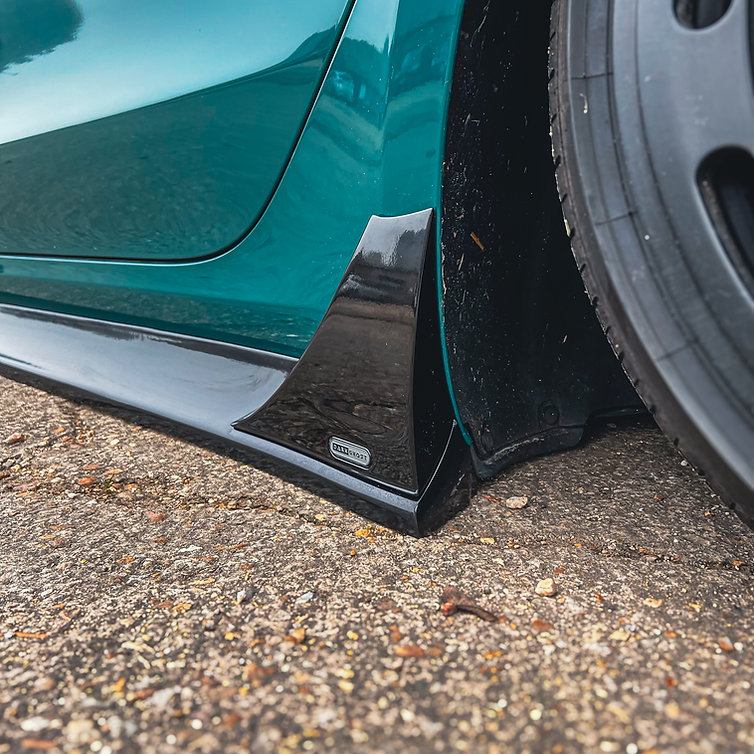 TRC Dark Ghost - Tesla Model 3 Side Skirt Extensions