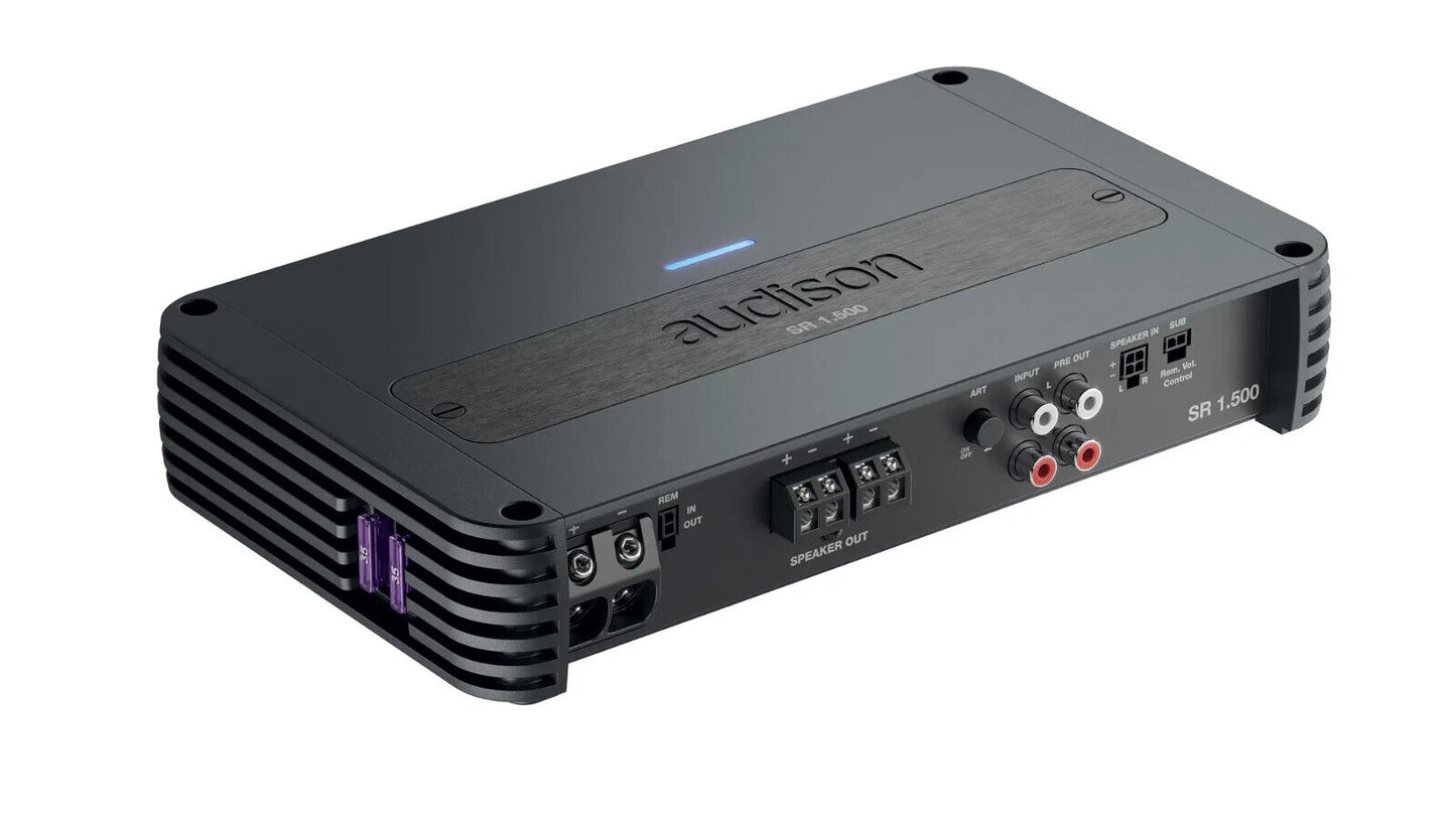 Audison SR 1.500 Car Audio Amplifier | 1 x 1000 W @ 1ohm | D-class