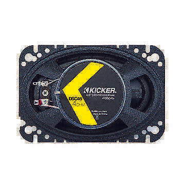 Kicker Audio DS 4 x 6  Inch Coaxial Speakers 43DSC4604 ( Pair )