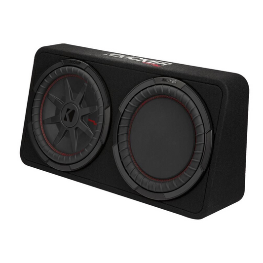 Kicker 48TCWRT122 Sub 12 Inch Thin Profile Subwoofer Enclosure 1000w Peak