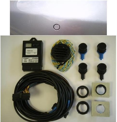 Laserline EPS4012F OEM factory look 4 Way Parking Reversing Sensors FRONT