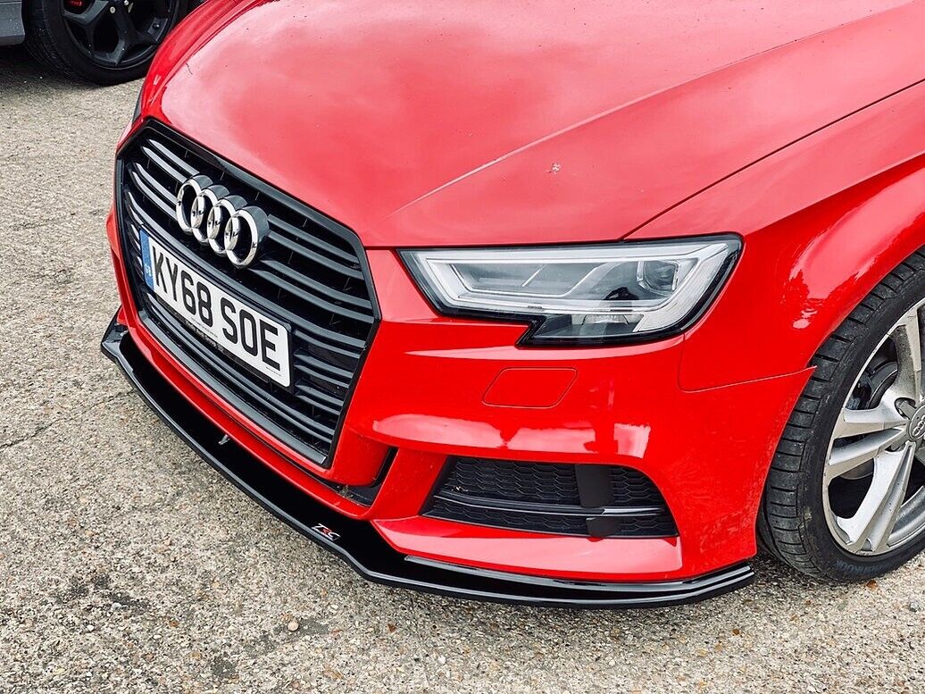 TRC Front Splitter for Audi A3 8V S-line FL