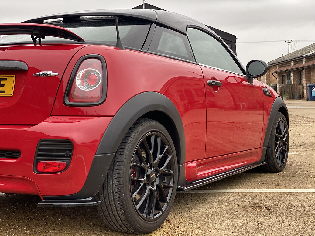 TRC MINI Cooper S JCW R58 / R56 Rear Spats