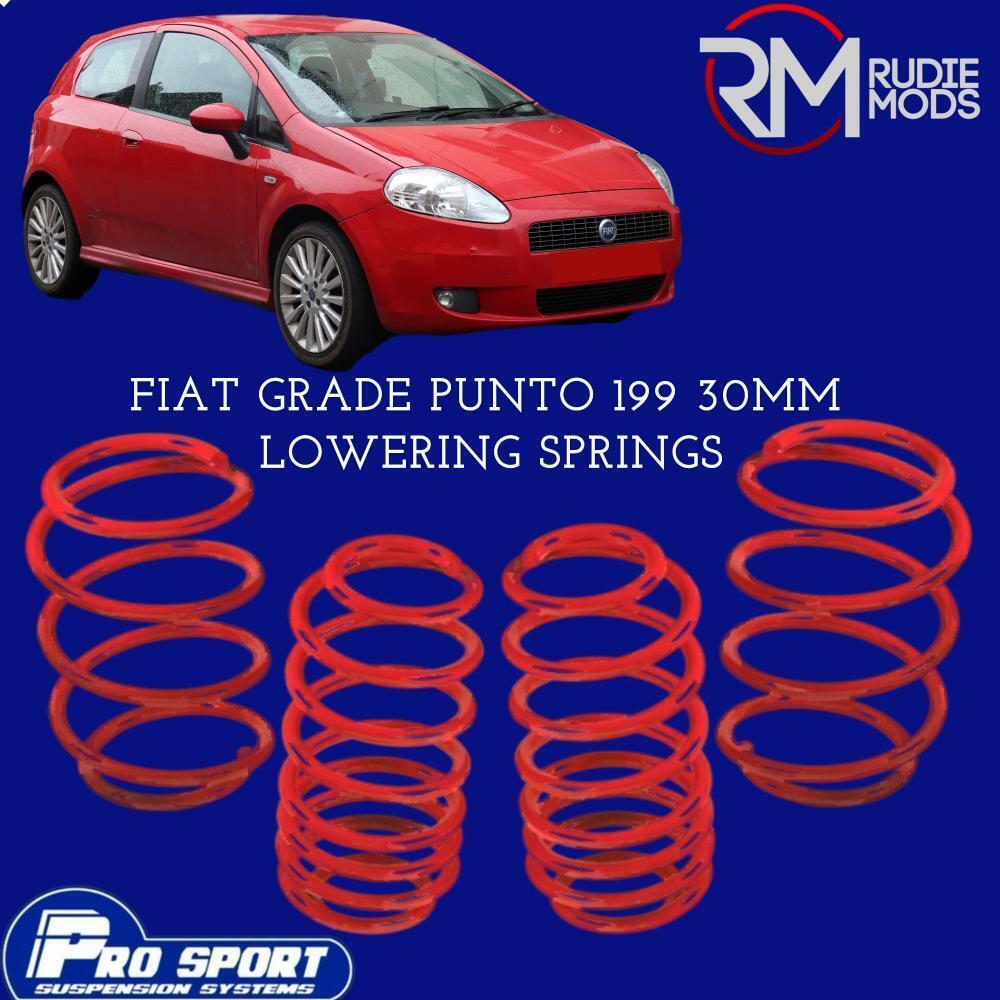 ProSport 30mm Lowering Springs for Fiat Grande Punto Authorised Dealer 130610