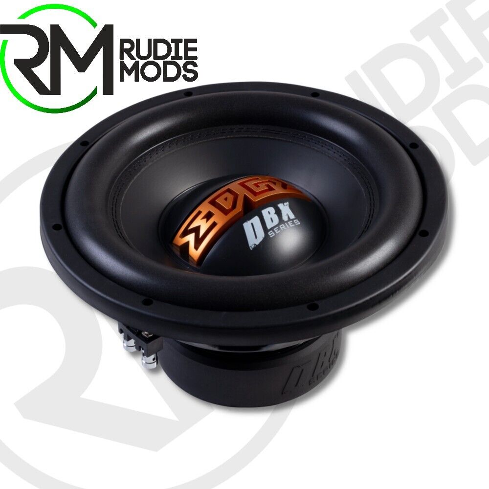 EDGE Car Audio Subwoofer EDBX12D2-E3 DBX Series 12 inch 1500 watts Subwoofer