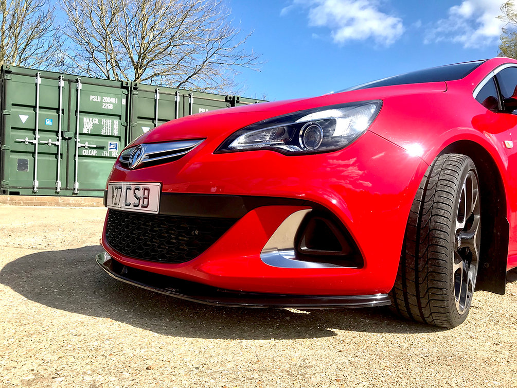 TRC Vauxhall Astra J VXR Front Splitter