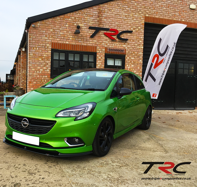 TRC Vauxhall Corsa E LE Front Splitter