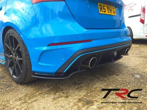 TRC Ford Focus MK3 RS - V2 Rear Splitter Kit