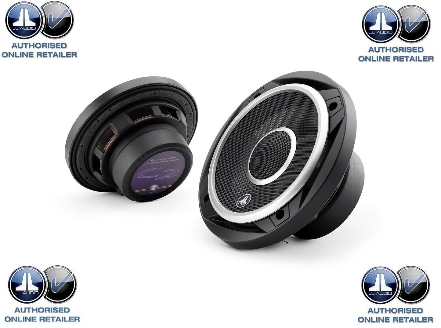 6" Coaxial Car Speaker 150mm Pair JL Audio C2-600x