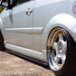 TRC Ford Fiesta MK6 ST150 Side skirt Splitters