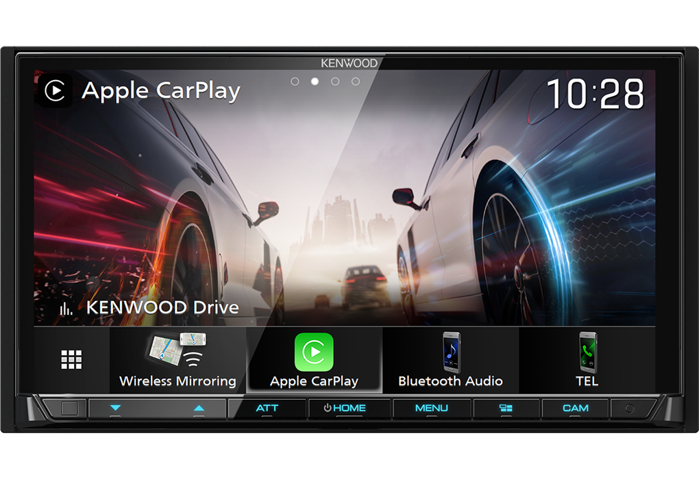 Kenwood 7" Carplay Android Auto Car Digital Media AV Receiver DAB DMX8021DABS