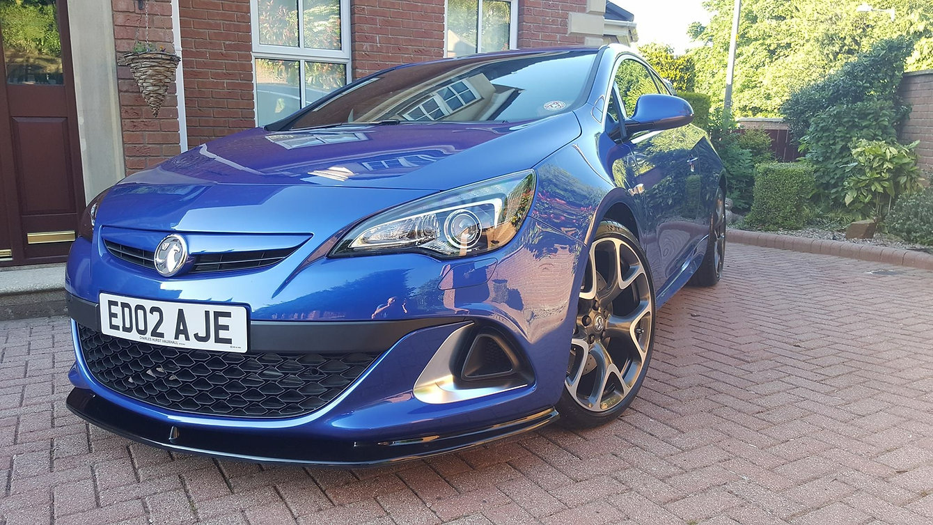 TRC Vauxhall Astra J VXR Front Splitter