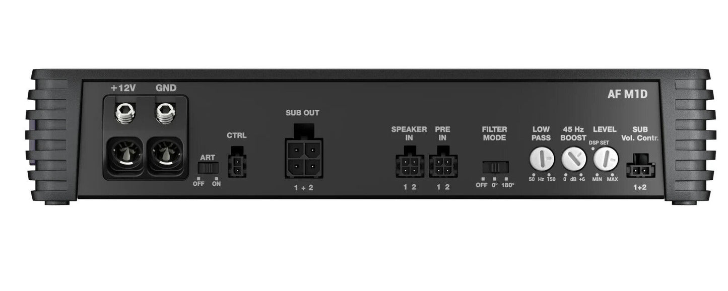 Audison AF M1D Amplifier 1000 W total power 1 x 1200 W @ 1ohm