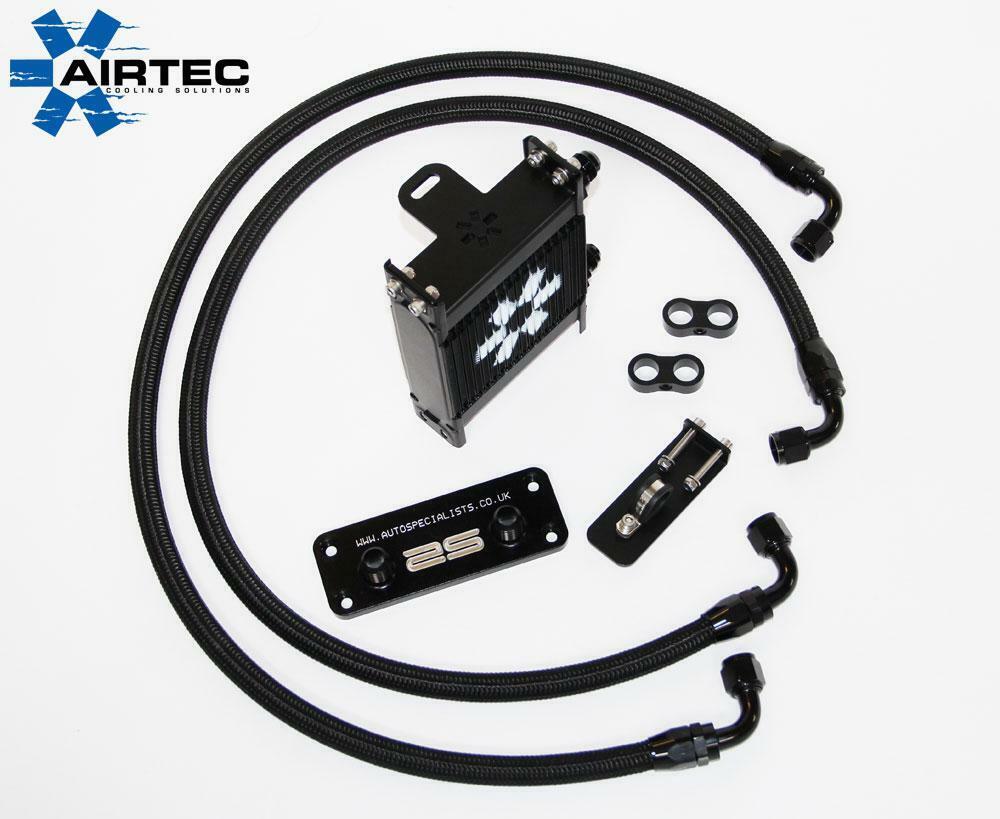 AIRTEC 'Race' Ford Focus RS Mk2 Remote Oil Cooler Kit - Lower Grille Mounted