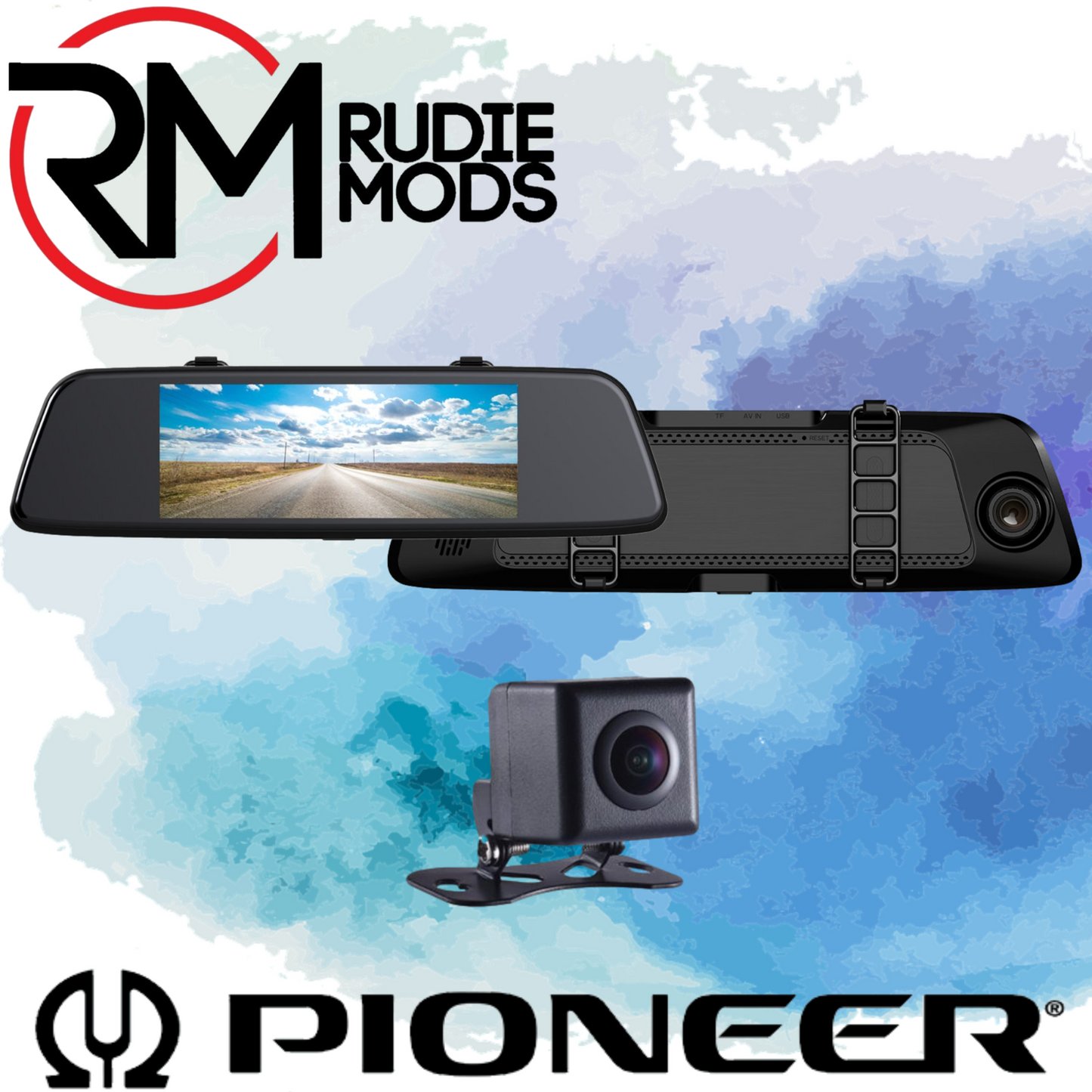 Pioneer VREC-150MD 2-Channel (Front & Rear) Dash Camera Full HD 150° Wide Viewin