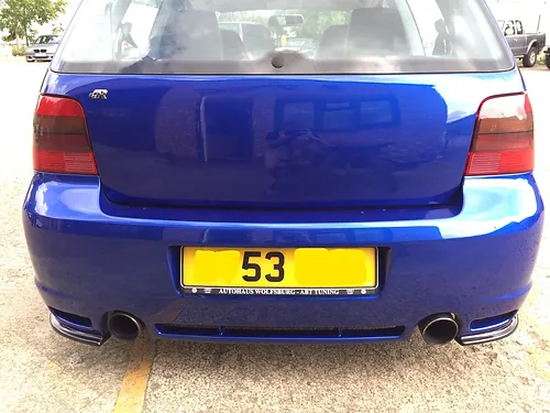 Volkswagen Golf MK4 R32 Rear Spats