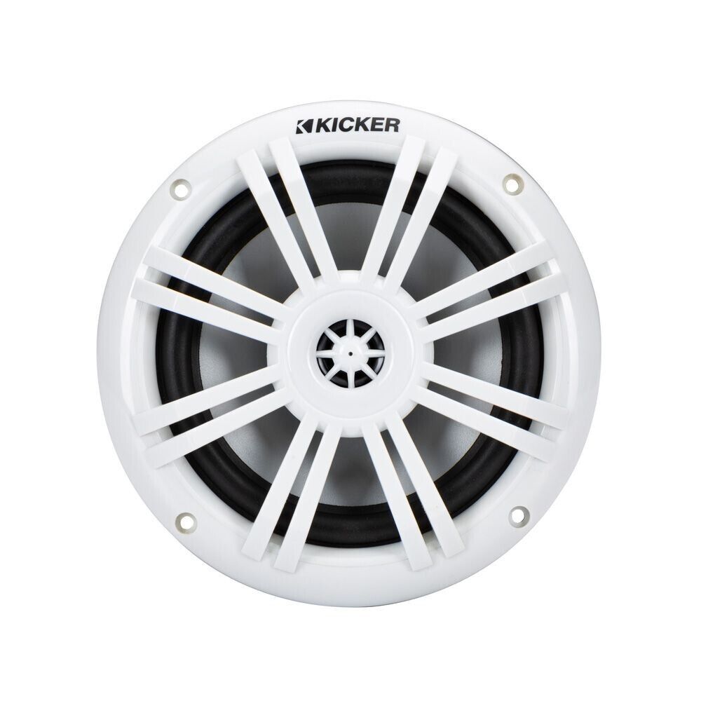 KM MARINE 6.5" (165 MM) COAXIAL SPEAKER SYSTEM WITH WHITE GRILLS