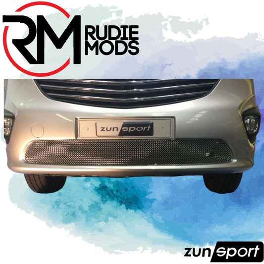 Zunsport Stainless Lower Grille compatible with Vauxhall Vivaro MY16 (2014 - 2018)