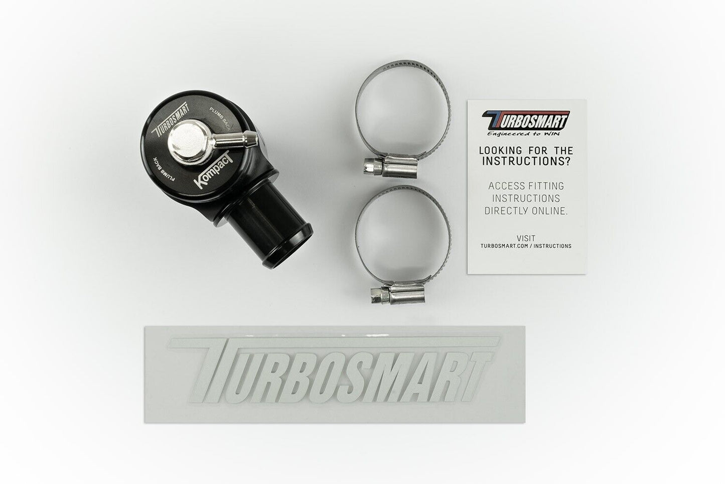 Turbosmart Kompact Plumb Back Valve Suit 25mm Fittings Audi S3 1.8T 20v 99-2003