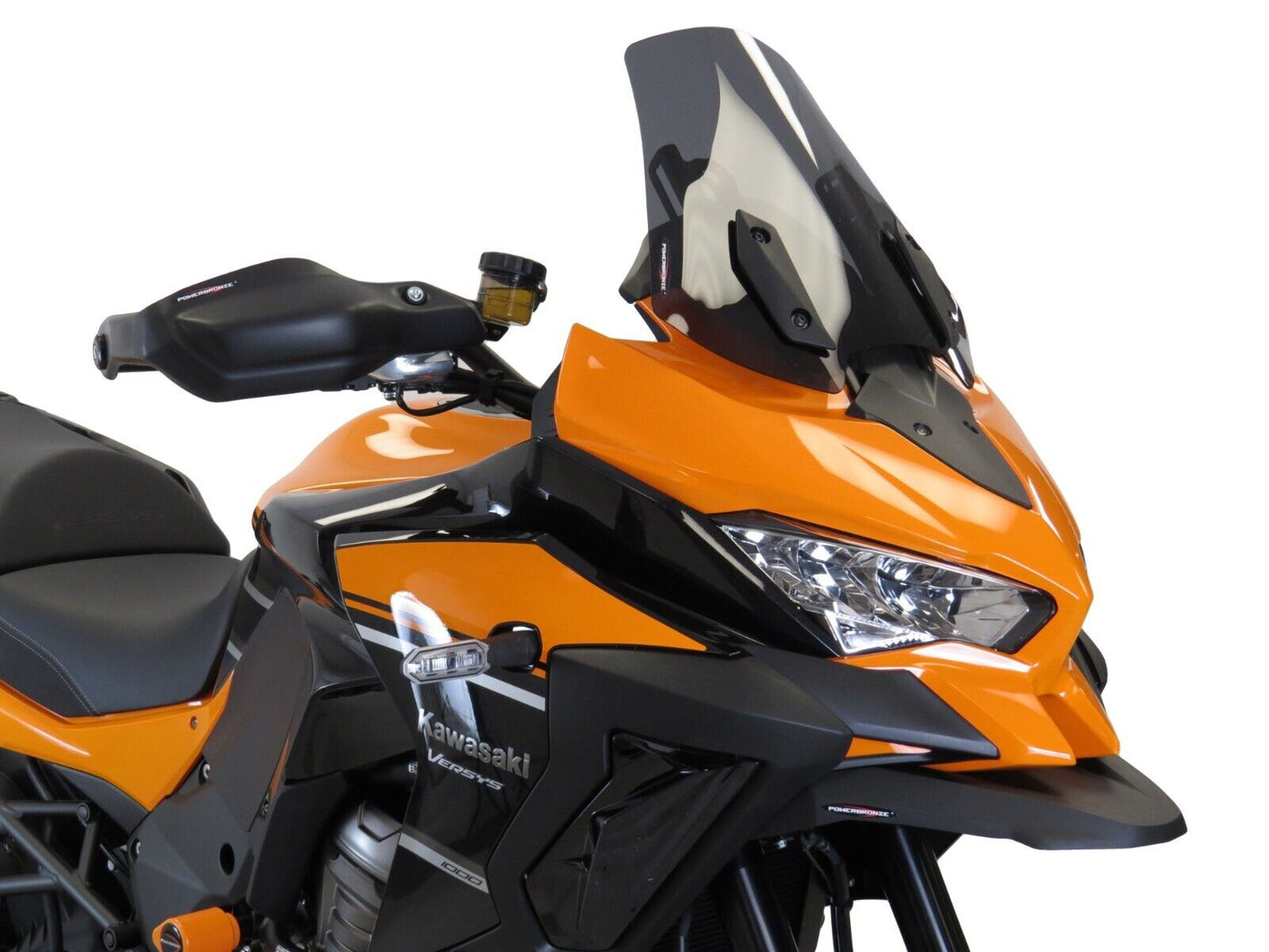 Beak front spray mud guard cover KAWASAKI VERSYS 1000, S, SE MATTE BLACK