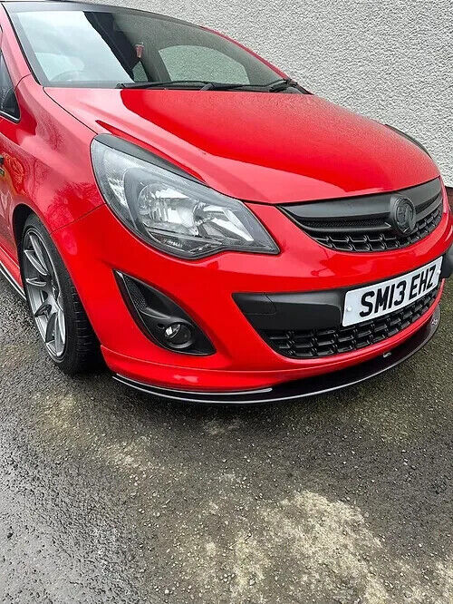 TRC Front Splitter for Vauxhall Corsa D  LE 2006 - 2014