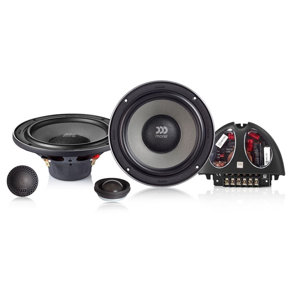 Morel Virtus 6.5" (165 mm) 2-Way Component Speaker Set - 2 Ohm