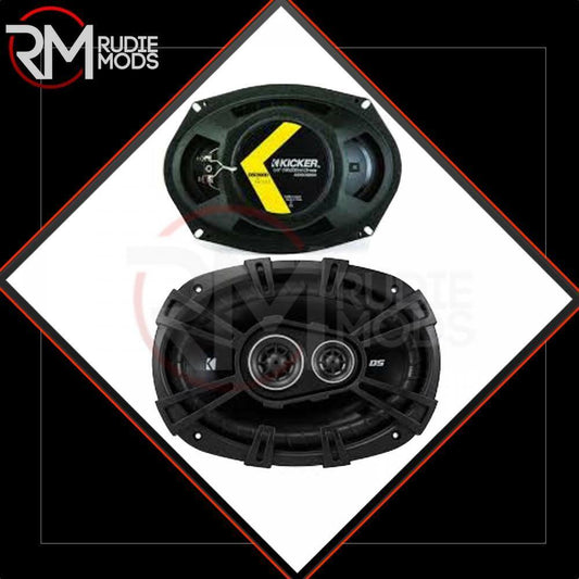 Kicker DS 6" x 9" 160x230mm Triaxial Speaker System KA43DSC69304