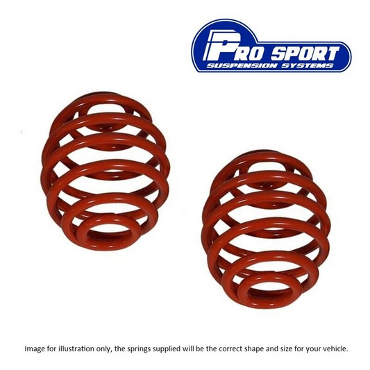 ProSport 60+mm Lowering Springs for VW Transporter T4 Authorised Dealer