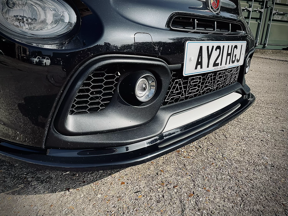 TRC V2 Front Splitter to fit Fiat Abarth 500/595 series 4