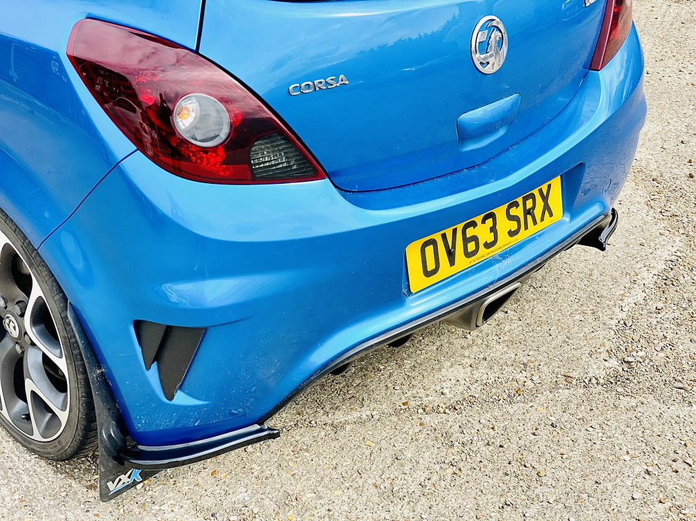 TRC Vauxhall Corsa D VXR Rear Spats