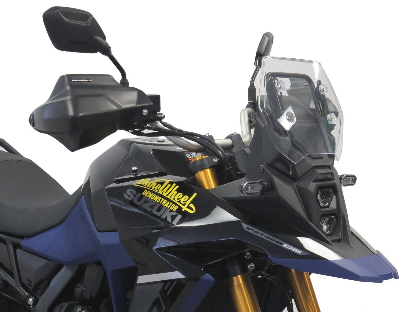 HAND GUARDS, WIND DEFLECTOR SUZUKI ,V-STROM 800DE, 23 MATTE BLACK