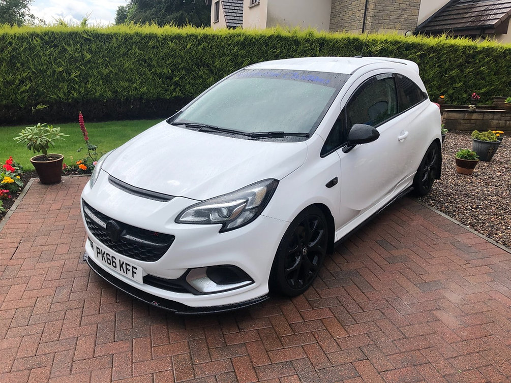 TRC Vauxhall Corsa E VXR Front Splitter